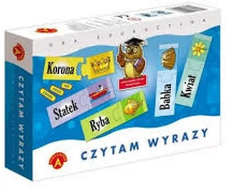 Czytam wyrazy. Gra edukacyjna - tantis.pl