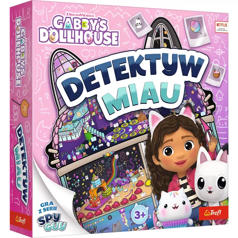 Koci Domek Gabi Detektyw Miau Trefl - tantis.pl
