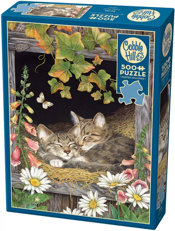 Puzzle 500 Kocie rodzeństwo 112642 - tantis.pl