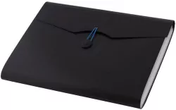 Teczka A4 12 przegródek. Czarna