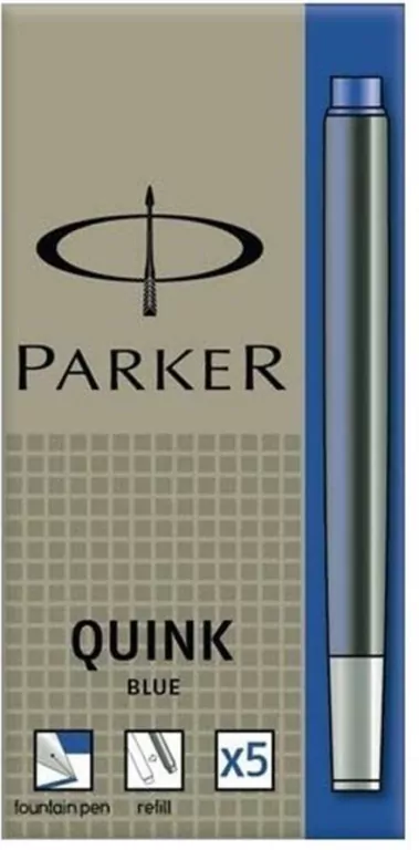 Naboje z atramentem. Quink. Niebieskie - tantis.pl
