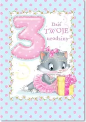 Kartka okolicznościowa: Urodziny 3