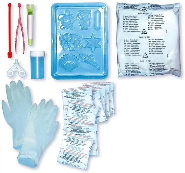 Stwórz własne fluorescencyjne kryształy. Naukowa zabawa. 60584 - tantis.pl