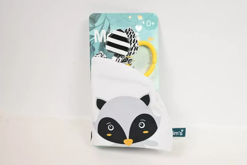 Książeczka sensoryczna Szop Pedro - tantis.pl