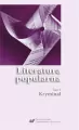 Kryminał. Literatura popularna. Tom 3 - tantis.pl