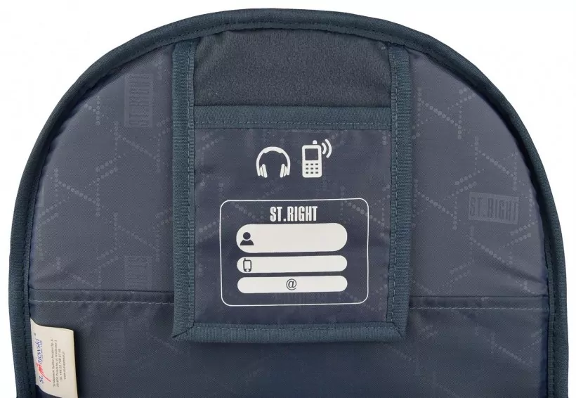 Plecak 4-komorowy BP5 ST.NAVY BLUE VINTAGE - tantis.pl