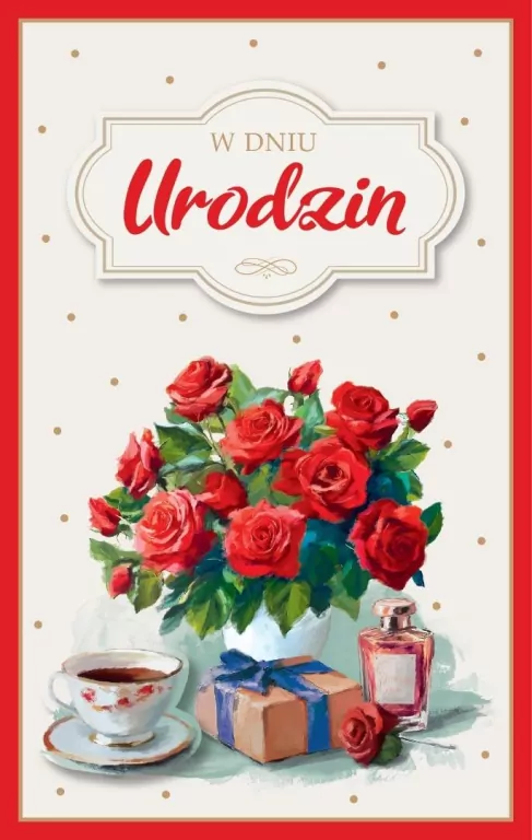 Kartka okolicznościowa Urodziny - tantis.pl