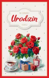 Kartka okolicznościowa Urodziny