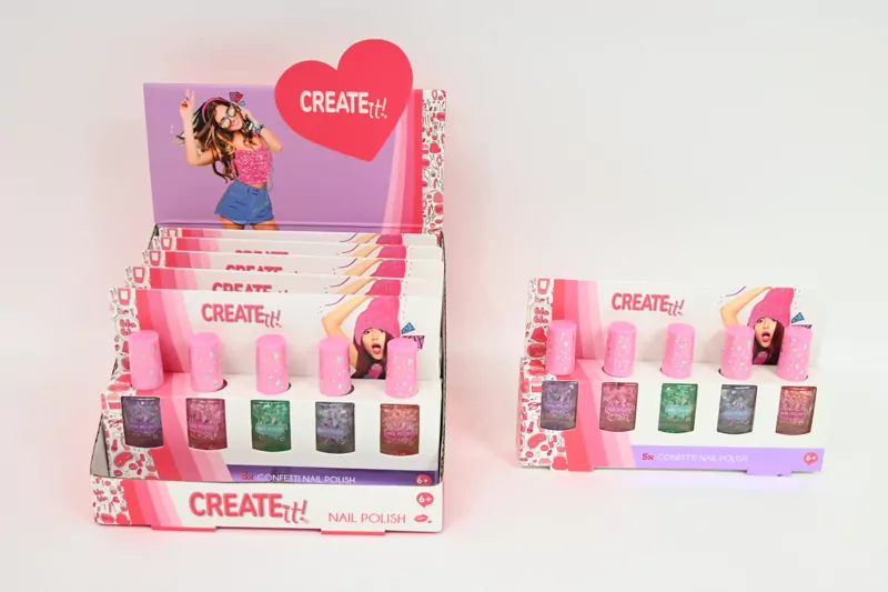 CREATE IT! lakier d/pazn.confetti 5pak 884147V1 /6 - tantis.pl