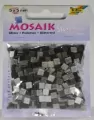 Mozaika kamyczki brokatowe 5x5mm szary - tantis.pl