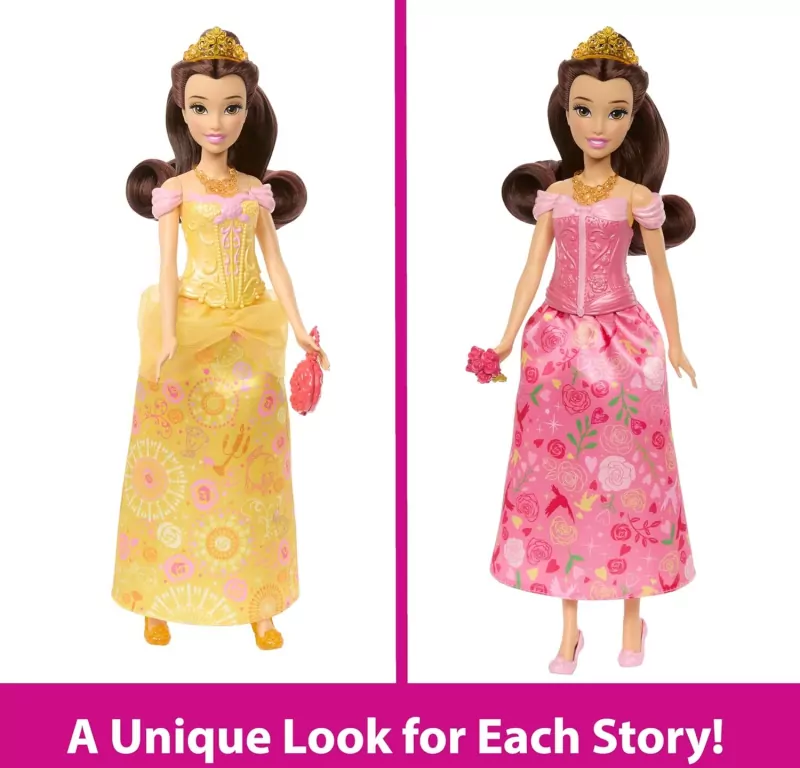 Disney Princess Bella Lalka Historyjka 2w1 - tantis.pl