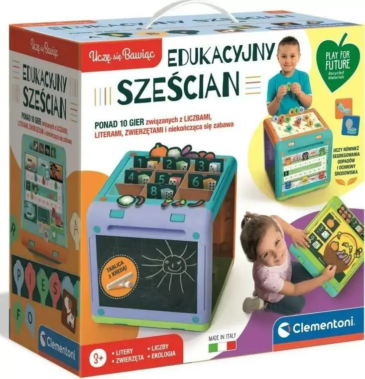 Edukacyjny Sześcian. Uczę się bawiąc - tantis.pl