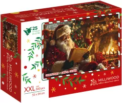 Puzzle drewniane 500. Christmas Święty Mikołaj