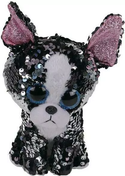 Meteor, maskotka cekinowy terrier. Boos Flippables, 24 cm - tantis.pl