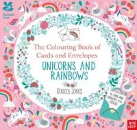 National Trust: The Colouring Book of Cards and Envelopes. Unicorns and Rainbows
