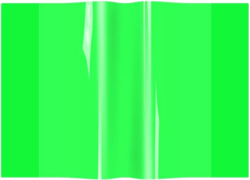 Okładka zeszytowa A5 PVC neon zielony - tantis.pl
