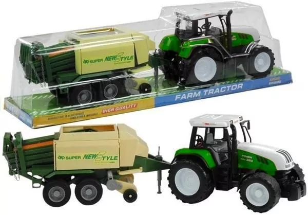 Traktor z przyczepą 65cm - tantis.pl