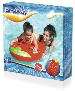 Bestway. Deska dmuchana owoce 84x56cm mix, 42049 - tantis.pl