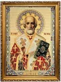 Obraz Haftowany Św. Mikołaj 32/42cm - tantis.pl