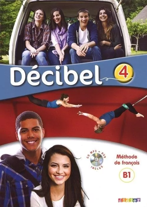 Decibel 4 B1 Podręcznik+CD+DVD - tantis.pl
