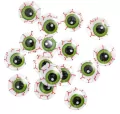 Ruchome oczka hallowen 24mm 16szt - tantis.pl