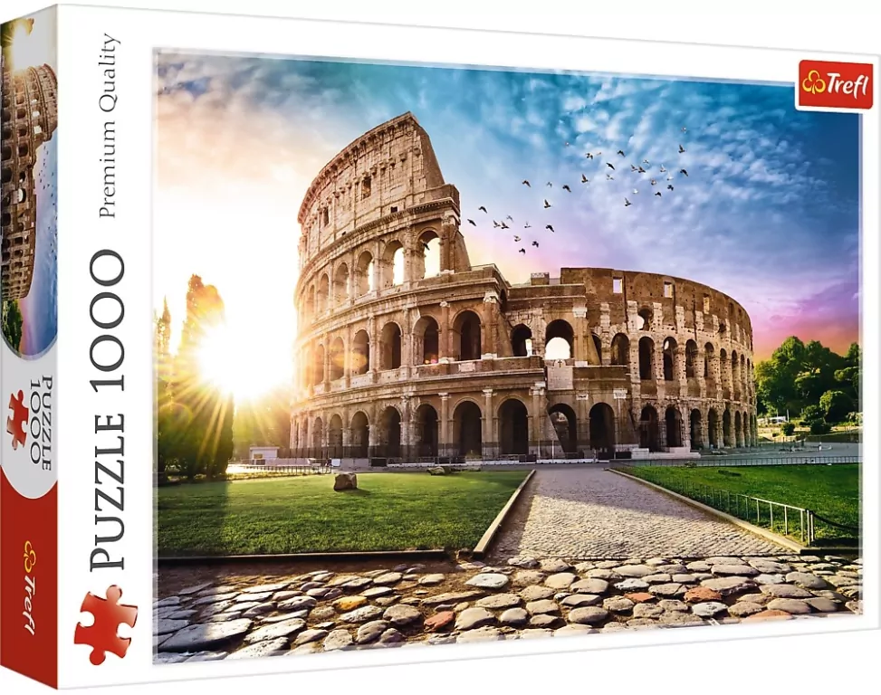 Puzzle 1000. Koloseum w promieniach słońca - tantis.pl