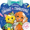 Cudowny świat zwierząt. Kolorowanka z kokardką - tantis.pl