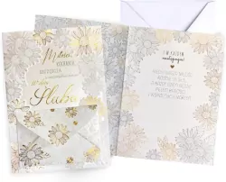 Karnet Ślub koperta