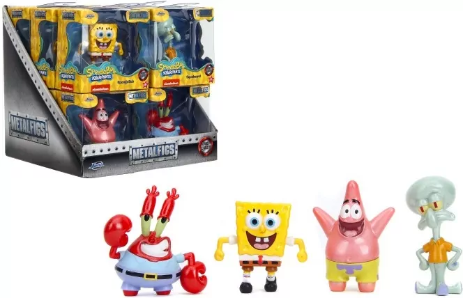 Jada SpongeBob Metal fig 6,5cm MIX - tantis.pl