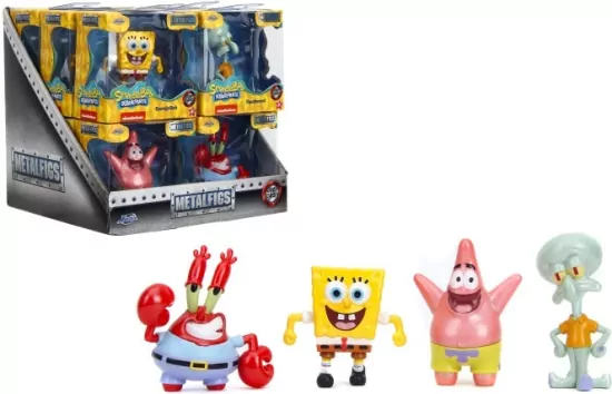 Jada SpongeBob Metal fig 6,5cm MIX