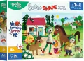 Puzzle 60 XXL Trefliki w stadninie koni TREFL - tantis.pl