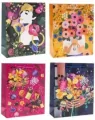Torebka prezentowa 31x40x12cm Kwiaty MIX - tantis.pl