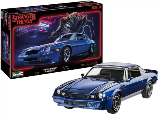 Model set Chevy Camaro Z/28 - Stranger Things