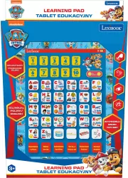 Dwujęzyczny tablet edukacyjny Psi Patrol