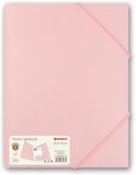 Teczka z gumką A4 różowa PENMATE
