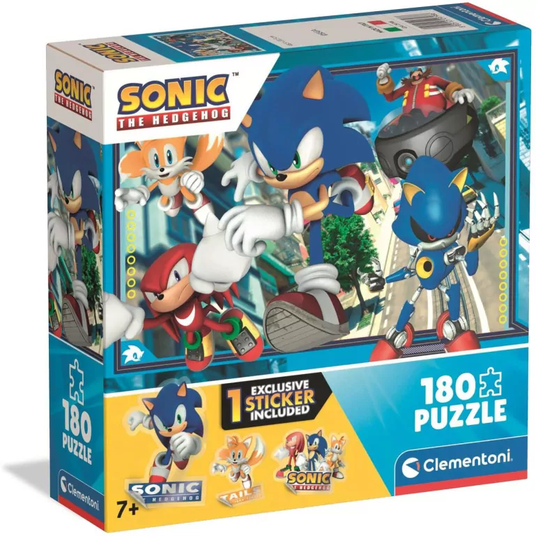 Puzzle 180 Super Color SONIC - tantis.pl