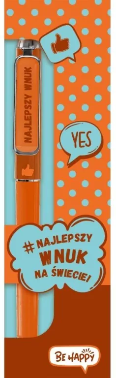Długopis Pop Art - Najlepszy Wnuk - tantis.pl