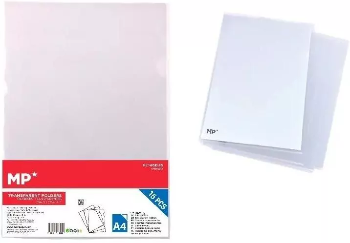 Ofertówka A4 przezroczysta 15szt - tantis.pl