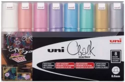 Markery metaliczne kredowe PWE-8K 8 kolorów