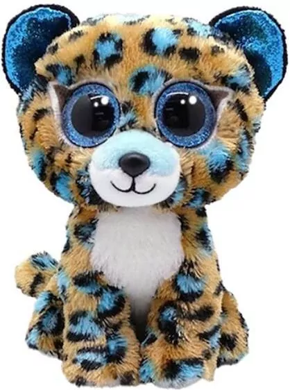 Beanie Boos Cobalt, niebieski lampart 15cm - tantis.pl