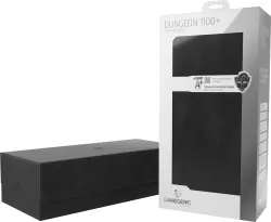 Pudełko na karty. Dungeon 1100+ Convertible. Czarny. Gamegenic