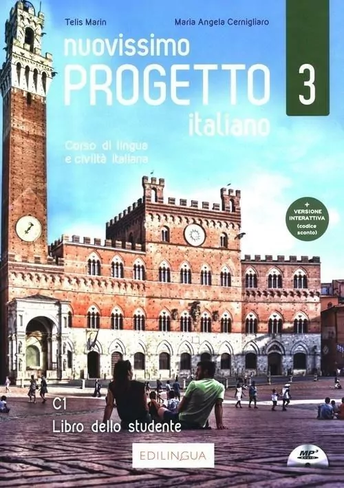 Nuovissimo Progetto italiano 3 Libro dello studente + CD - tantis.pl