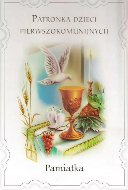 Patronka dzieci pierwszokomunijnych, Pamiątka - tantis.pl