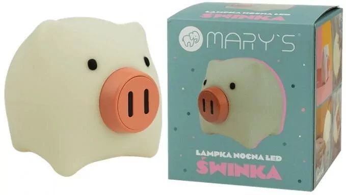 Lampka nocna LED świnka - tantis.pl