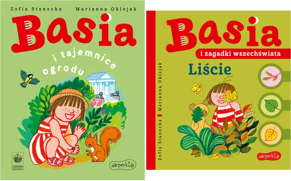 Pakiet: Basia i tajemnice ogrodu / Liście. Basia i zagadki wszechświata. Basia - tantis.pl