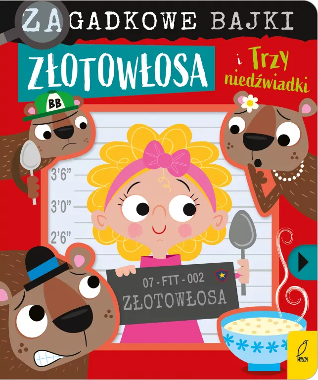 Zagadkowe bajki. Złotowłosa i trzy niedźwiadki - tantis.pl