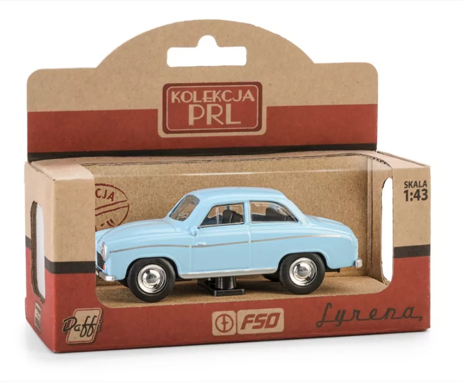 Kolekcja PRL Syrena 104 niebieska - tantis.pl