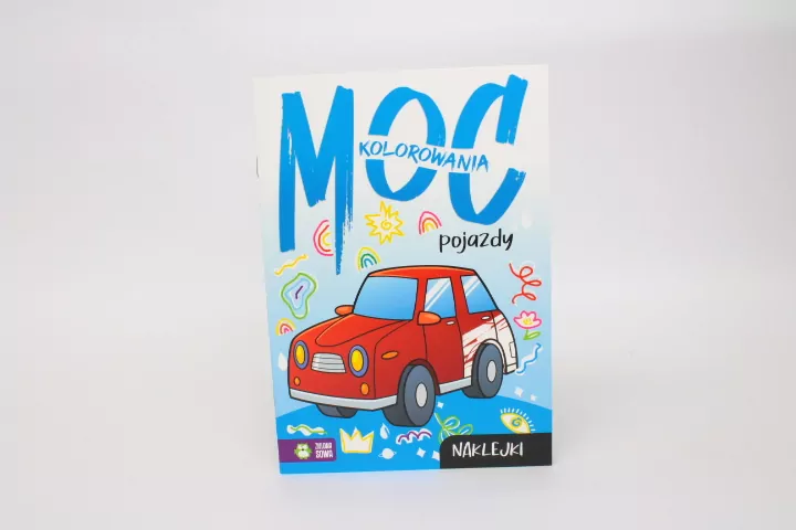 Moc kolorowania. Pojazdy - tantis.pl