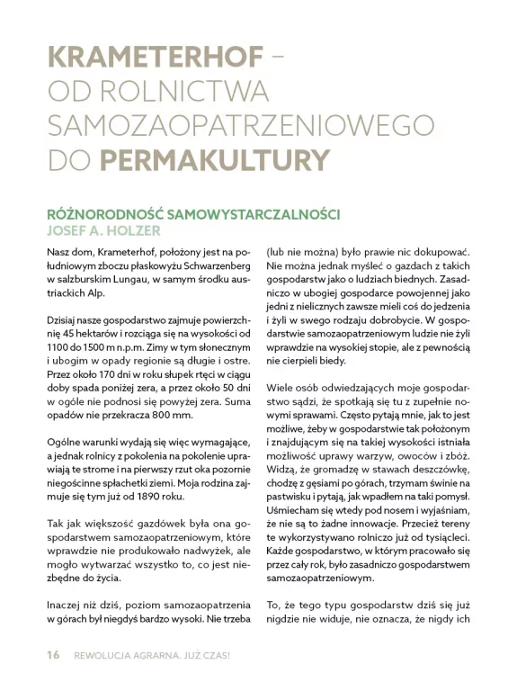 Rewolucja agrarna już czas! - tantis.pl