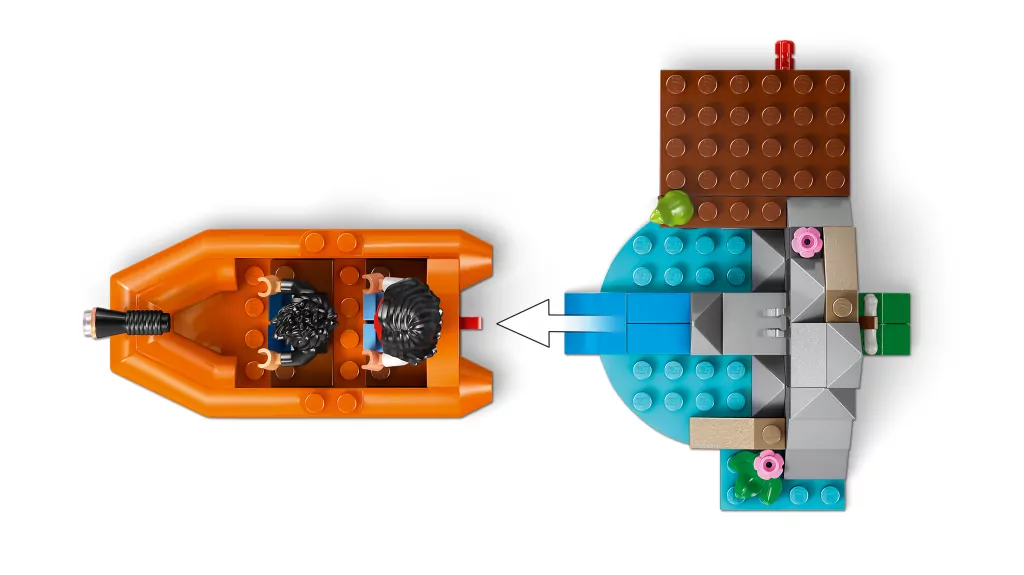 LEGO® Jurassic World. Ucieczka rzeką przed tyranozaurem 76975 - tantis.pl